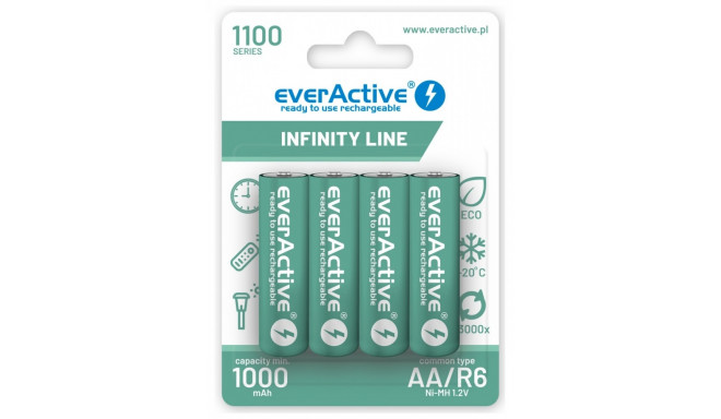  everActive battery 1100 mAh 4 pcs