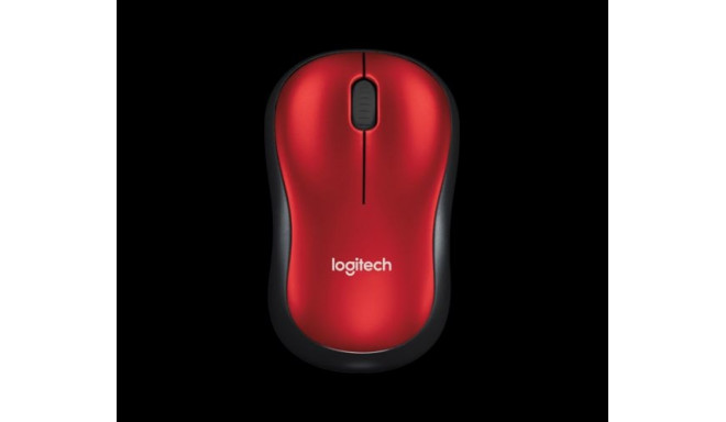 Logitech mouse M185 Notebook, red