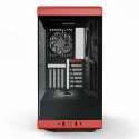 ATX Semi-tower Box Hyte Y40 Black Red
