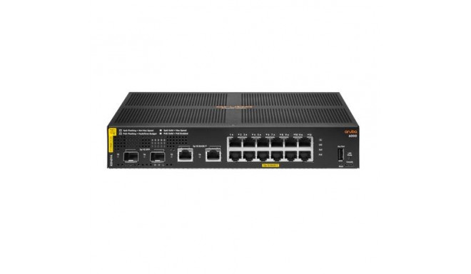 HPE Aruba Networking Aruba 6000 12G Class4 PoE 2G/2SFP 139W Managed L3 Gigabit Ethernet (10/100/1000