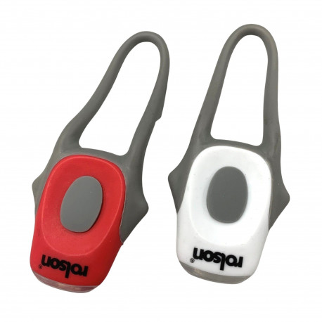 Rolson jalgrattatulede komplekt (esi + tagatuli) silikoon RL-61605