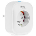 Умная розетка KSIX Smart Energy Slim WIFI 250V Белый