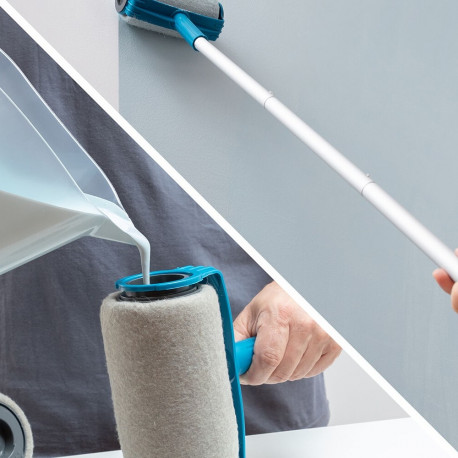 Set of refillable, Anti-drip Paint Rollers Roll'n'paint InnovaGoods 5 Pieces