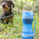 2-in-1 Pudele ar Ūdens un Pārtikas Nodalījumiem Mājdzīvniekiem Pettap InnovaGoods