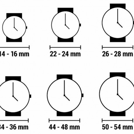 Meeste Kell Adidas Z041920-00 (Ø 40 mm) - Hõbedane