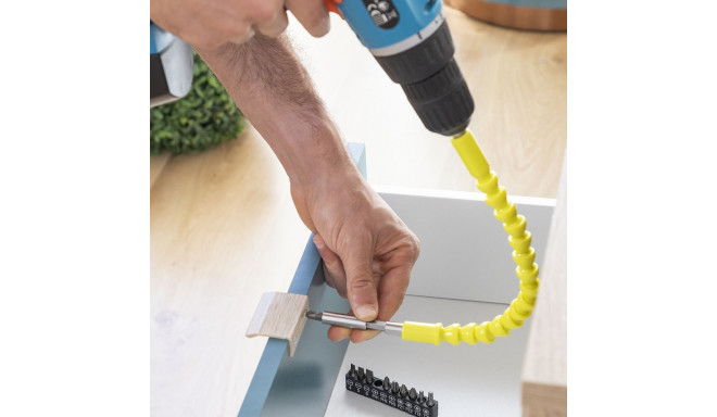 Flexible Magnetic Screwdriver Extender with Accessories Drillex InnovaGoods