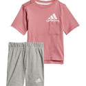 Children's Sports Outfit Adidas Badge of Sport Summer Coral - 6-9 Months