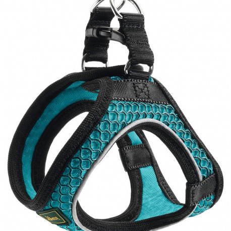 Dog Harness Hunter Hilo Comfort 55-60 cm Size M Turquoise