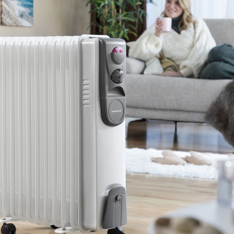 Oil-filled Radiator Oileven InnovaGoods 2500 W (11 chamber)
