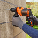 Набор дрелей и аксессуары Black & Decker BEH710K-QS 230 V 710 W