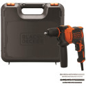 Drill and accessories set Black & Decker BEH710K-QS 230 V 710 W