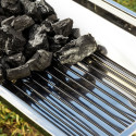 Stainless Steel Foldable Charcoal BBQ ExelQ InnovaGoods