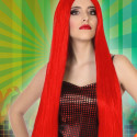 Long Haired Wig 117762 - Red