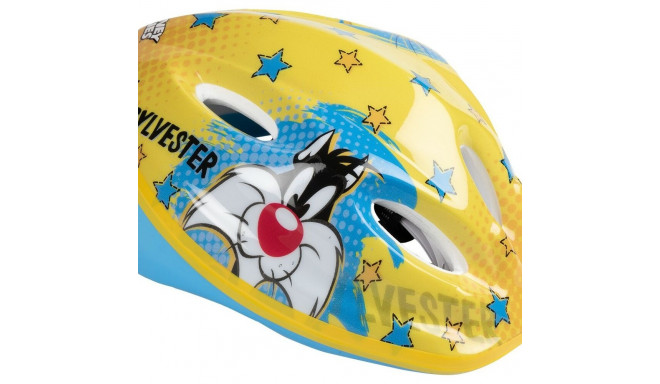 Children's Cycling Helmet Looney Tunes CZ10954 M Yellow