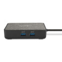 USB-разветвитель Kensington Replicador de puertos portátil USB4 MD120U4 Чёрный