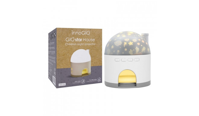 InnoGio GIOstar House- Children's projector with night light GIO-176