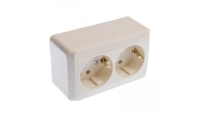 DOUBLE SOCKET 1+1 PRIMA