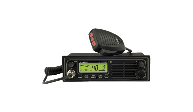 Albrecht AE 6491 CT with VOX Hands Free (CB-radio)