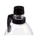 Bottle With handle Black Transparent Plastic 2 L 11,5 x 28,7 x 11,5 cm (6 Units)