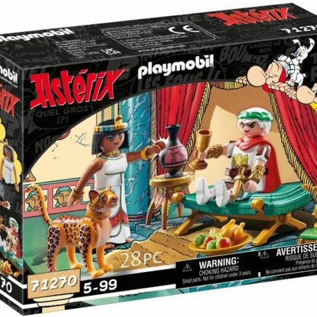 Playset Playmobil 71270 - Asterix: César and Cleopatra 28 Pieces