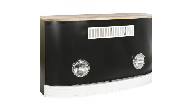 Occasional Furniture DKD Home Decor BAR White Brown Black Aluminium Iron Mango wood 157 x 52 x 90 cm