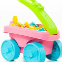 Building Blocks Moltó    20 Pieces Trolley Pink