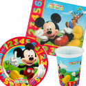 Party supply set Mickey Mouse (6 Units)