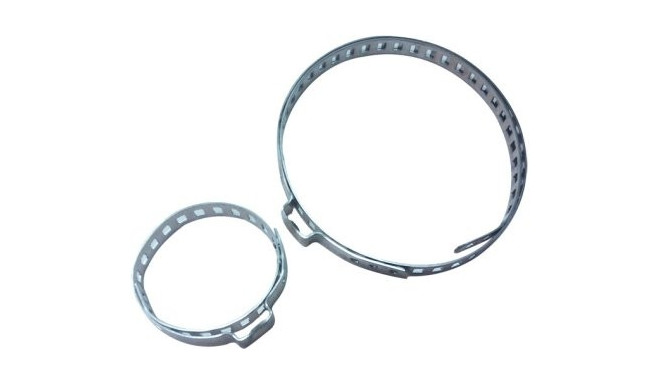 Pooltelje kummi klambrid 175+410mm