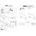 Katuseraam alumiinium CLIO 3-ust 05-12