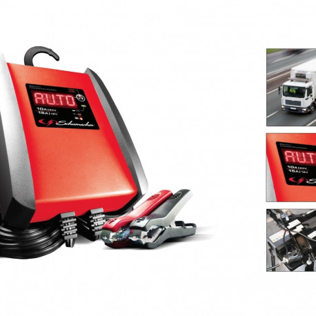 10A/15A akulaadija Schumacher 12V/24V