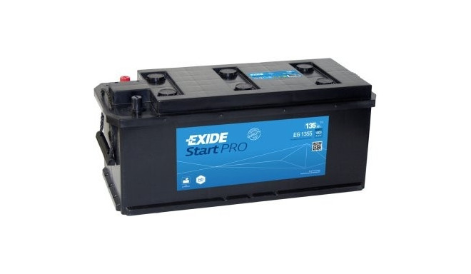 Exide StartPRO 135Ah1000A 514x175x210+-