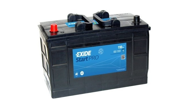 Exide StartPRO 110Ah750A 349x175x235+-