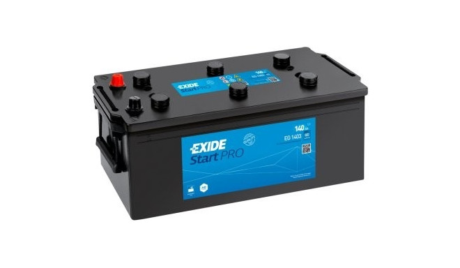 Exide StartPRO 140Ah800A 513x189x223+-