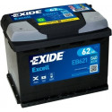 Exide Excell 62Ah 540A 242x175x190+-