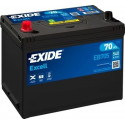 Exide Excell 70Ah 540A 266x172x223+-