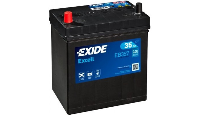 Exide Excell 35Ah 240A 187x127x220+-