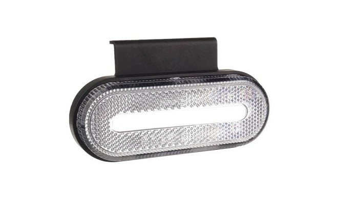 Gabariidituli 10-30V, led, IP67, valge, ovaalne