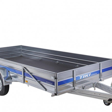 Piduritega kastihaagis CP410-RBH/1600kg