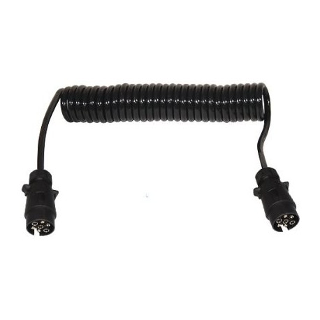 Haagise 7-pin pikendusjuhe spiraal 1,75m