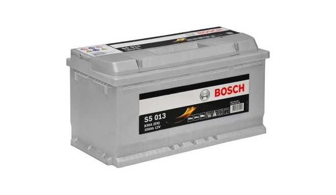 Bosch S5 013 100Ah 830A 353x175x190 -+