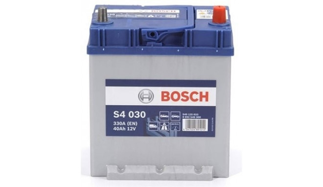 Bosch S4 030 40Ah 330A 187x127x227 -+