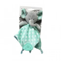 Cuddly toy Milus mint elephant 25x25 cm