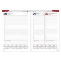 Planning notebook calendar 2024m. A5 blue