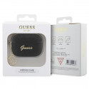 Guess case for AirPods Pro 2 GUAP2GLGSHK black PU Glitter Flake 4G