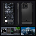 Spigen case Rugged Armor Mag Magsafe for iPhone 15 Pro Max 6,7" matte black