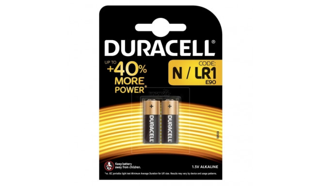 Duracell MN9100 | N | N2 1.5V Batteries (2pcs) (EU Blister)