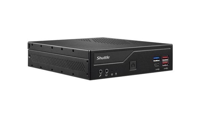 Shuttle Slim PC DH670V2 , S1700, 2x HDMI, 2x DP , 2x 2.5G LAN, 2x COM, 8x USB, 1x 2.5&quot;, 2x 