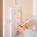 Pusheen - Magnetic shopping list for fridge from the Foodie collection (10 x 21 cm)