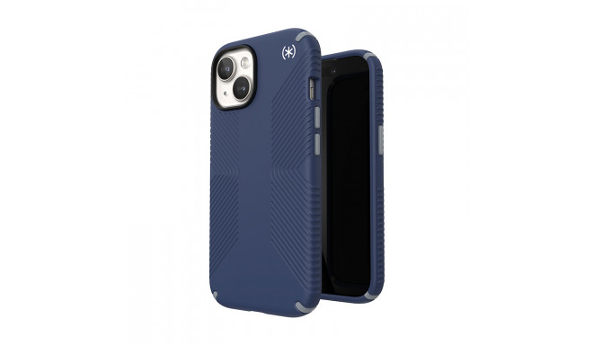 Speck Presidio2 Grip Magsafe - Etui iPhone 16e / iPhone 15 / iPhone 14 / iPhone 13 (Coastal Blue / D