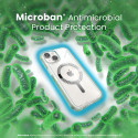 Speck Gemshell Grip + MagSafe - Case for iPhone 15 / iPhone 14 / iPhone 13 (Clear / Chrome Finish)